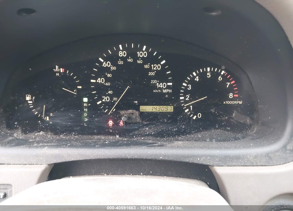 2001 LEXUS RX 300 VIN: JTJHF10U410199160