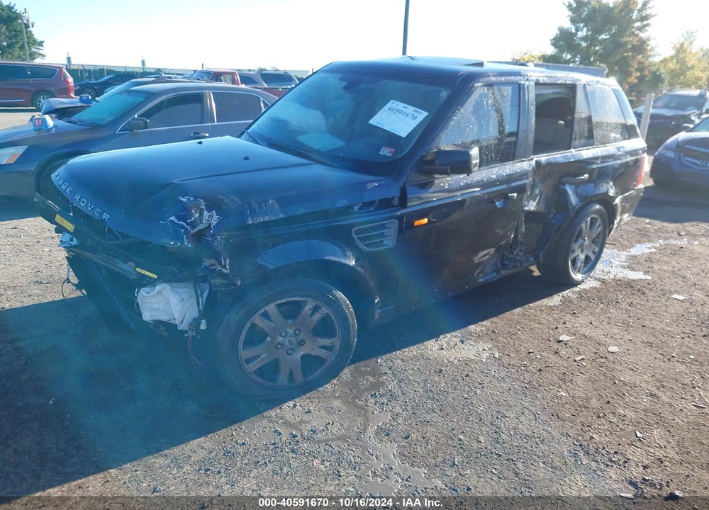 2006 LAND ROVER RANGE ROVER SPORT HSE VIN: SALSF25476A966436