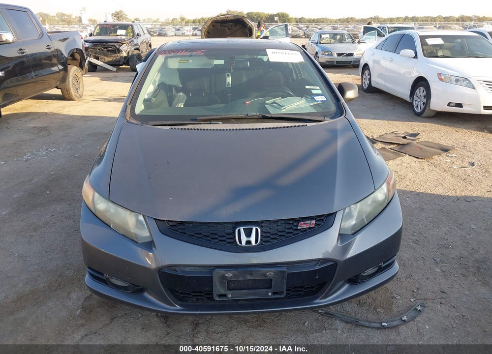 2012 HONDA CIVIC SI VIN: 2HGFG4A58CH709431