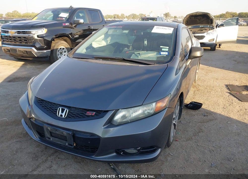 2012 HONDA CIVIC SI VIN: 2HGFG4A58CH709431