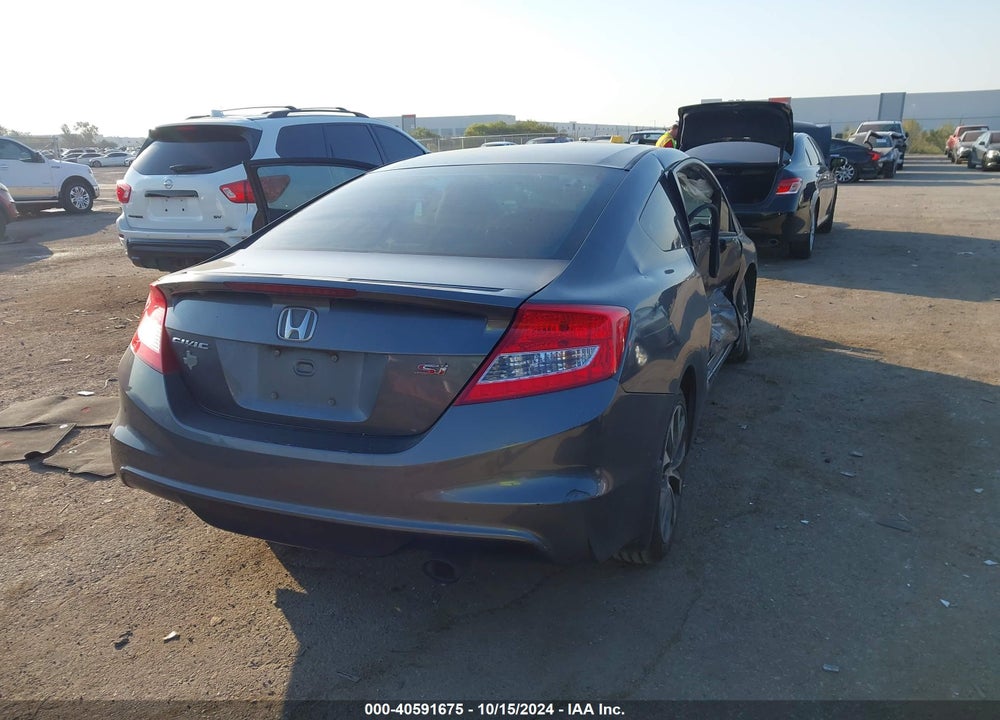 2012 HONDA CIVIC SI VIN: 2HGFG4A58CH709431