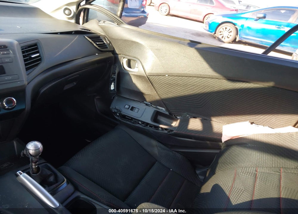 2012 HONDA CIVIC SI VIN: 2HGFG4A58CH709431