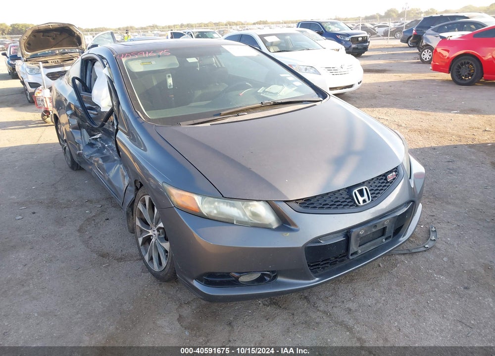 2012 HONDA CIVIC SI VIN: 2HGFG4A58CH709431