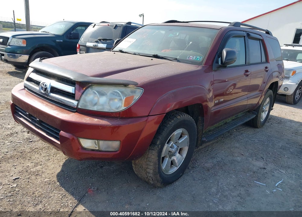 2005 TOYOTA 4RUNNER SR5 V6 VIN: JTEBU14R258029581