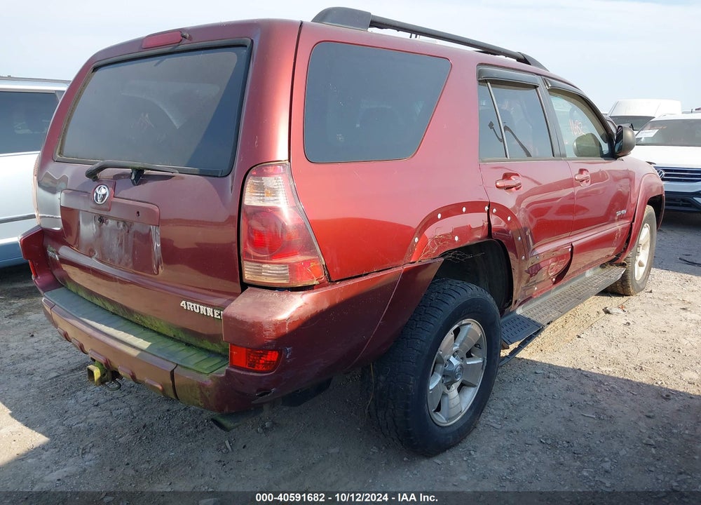 2005 TOYOTA 4RUNNER SR5 V6 VIN: JTEBU14R258029581