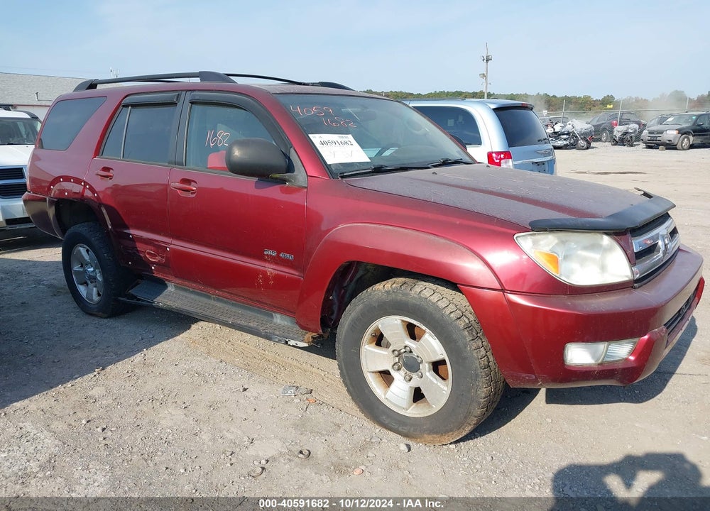 2005 TOYOTA 4RUNNER SR5 V6 VIN: JTEBU14R258029581