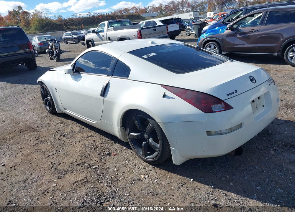 2006 NISSAN 350Z TOURING VIN: JN1AZ34D86M301533