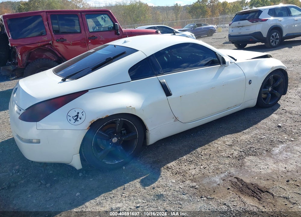 2006 NISSAN 350Z TOURING VIN: JN1AZ34D86M301533