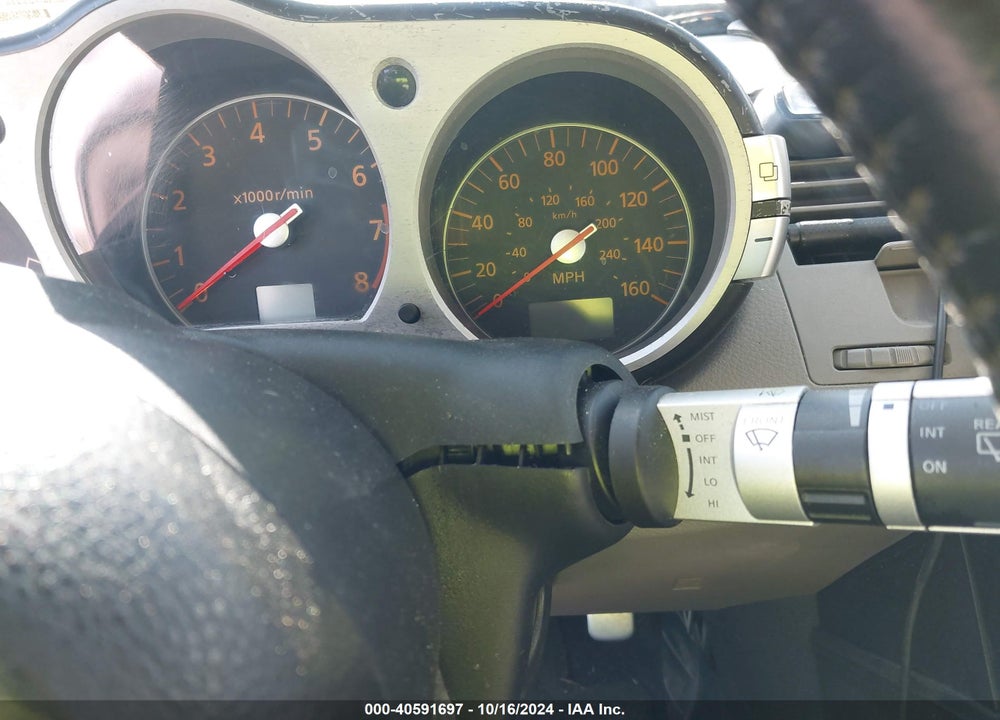 2006 NISSAN 350Z TOURING VIN: JN1AZ34D86M301533