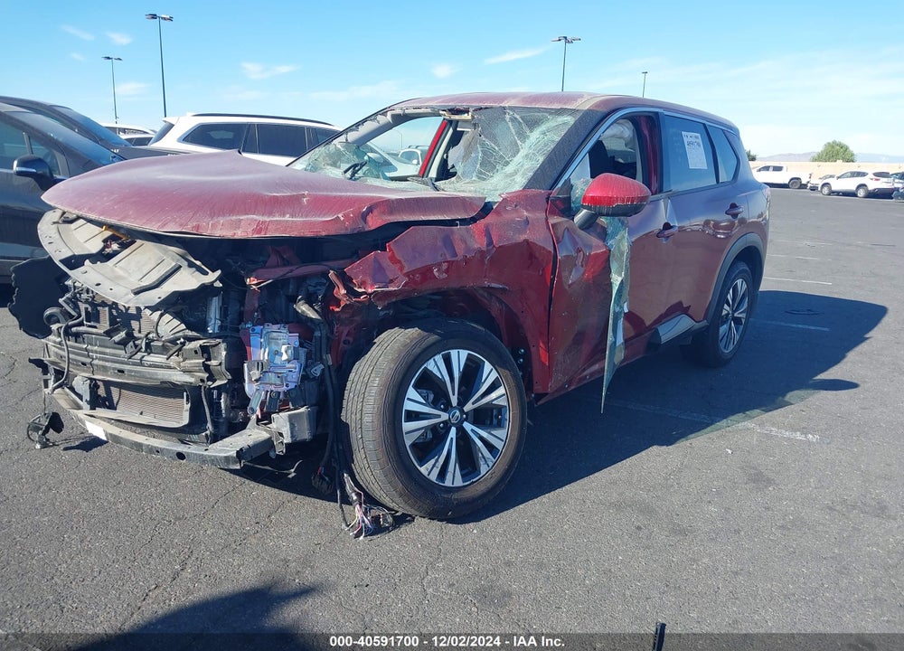 2021 NISSAN ROGUE SV FWD VIN: 5N1AT3BA8MC775522