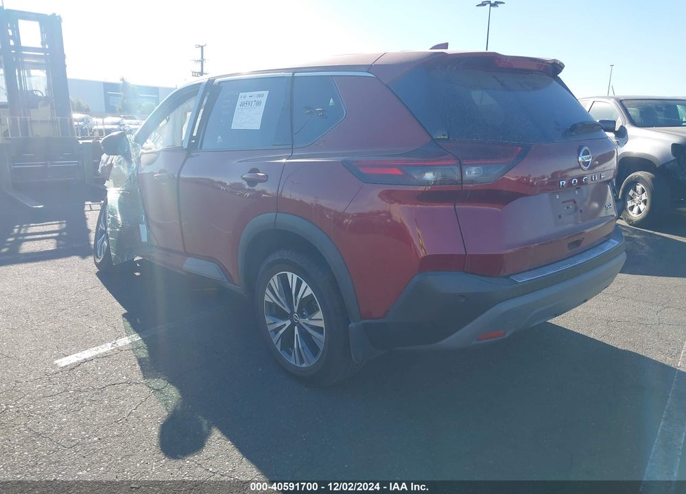 2021 NISSAN ROGUE SV FWD VIN: 5N1AT3BA8MC775522