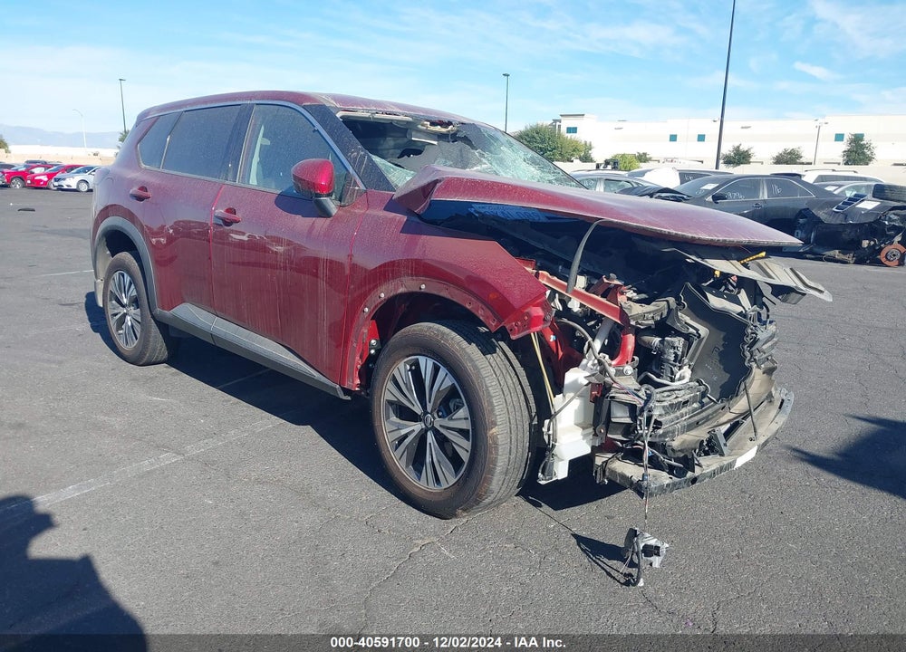 2021 NISSAN ROGUE SV FWD VIN: 5N1AT3BA8MC775522