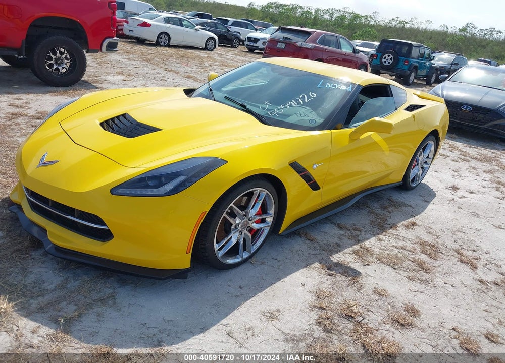 2014 CHEVROLET CORVETTE STINGRAY Z51 VIN: 1G1YK2D75E5114000