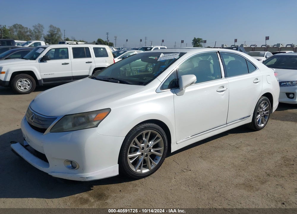 2010 LEXUS HS 250H VIN: JTHBB1BA2A2010967
