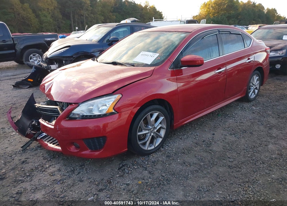 2013 NISSAN SENTRA SR VIN: 3N1AB7AP9DL564521