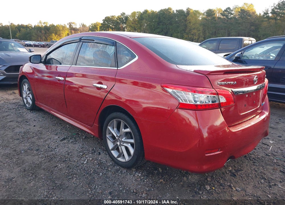 2013 NISSAN SENTRA SR VIN: 3N1AB7AP9DL564521
