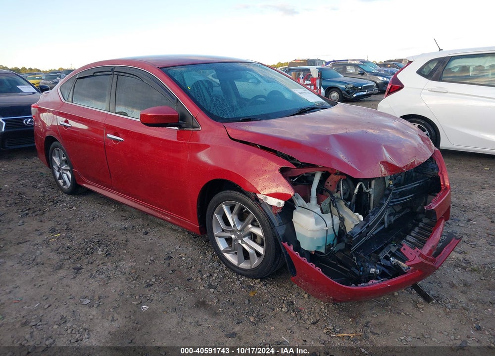 2013 NISSAN SENTRA SR VIN: 3N1AB7AP9DL564521