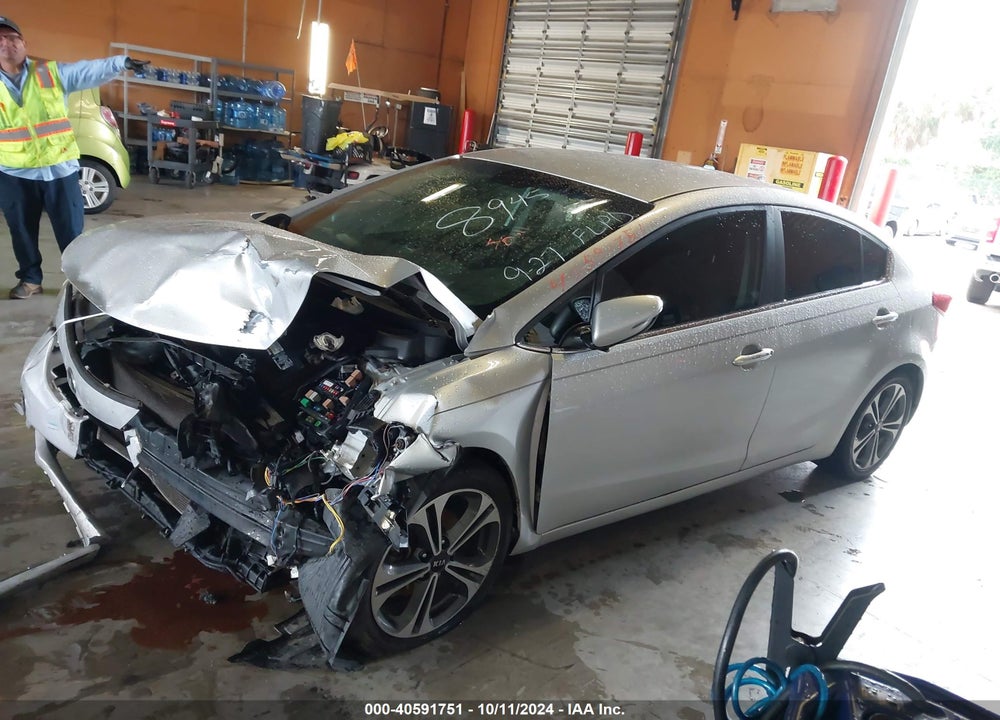 2014 KIA FORTE EX VIN: KNAFX4A86E5098945