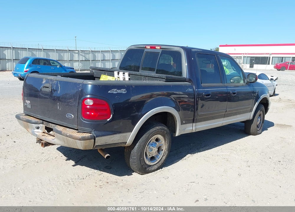 2001 FORD F-150 KING RANCH EDITION/LARIAT/XLT VIN: 1FTRW08W21KB35694