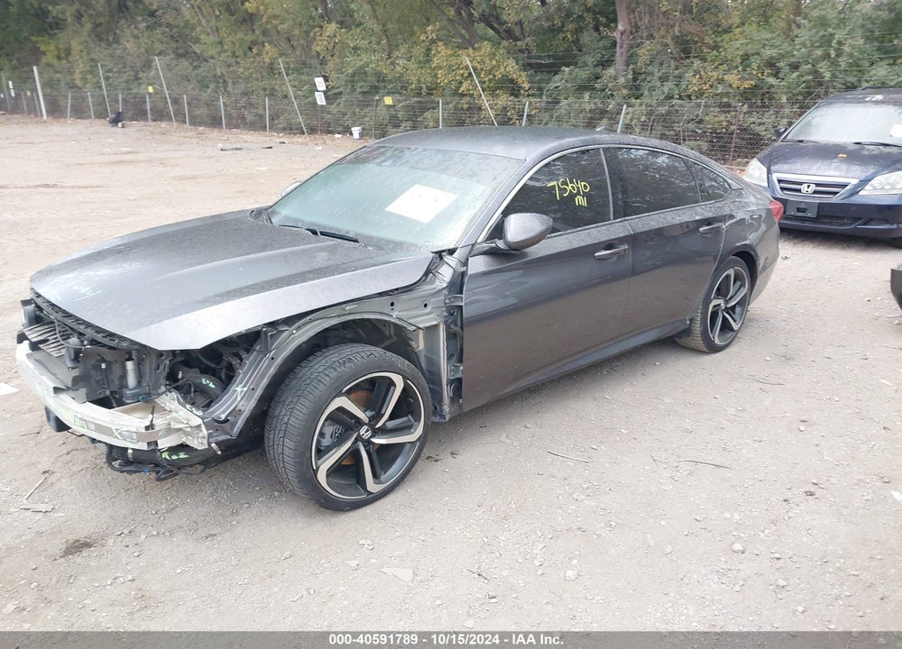 2019 HONDA ACCORD SPORT VIN: 1HGCV1F37KA056943