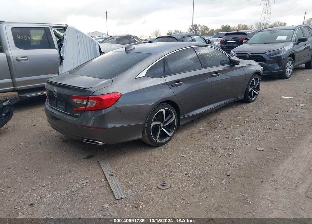 2019 HONDA ACCORD SPORT VIN: 1HGCV1F37KA056943