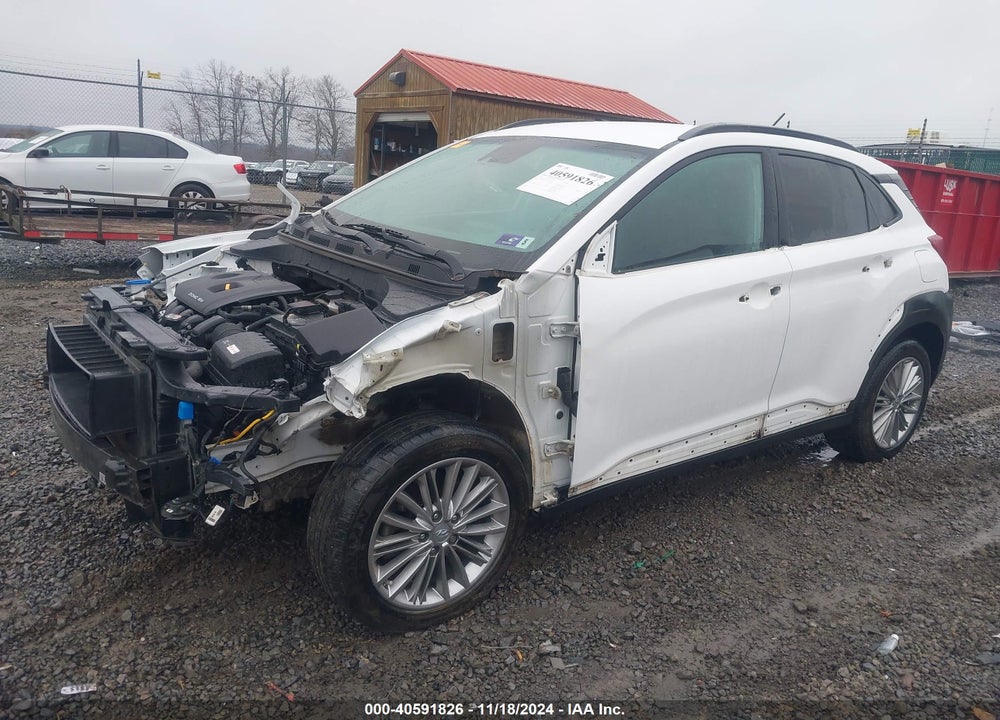 2021 HYUNDAI KONA SEL VIN: KM8K2CAA2MU732622