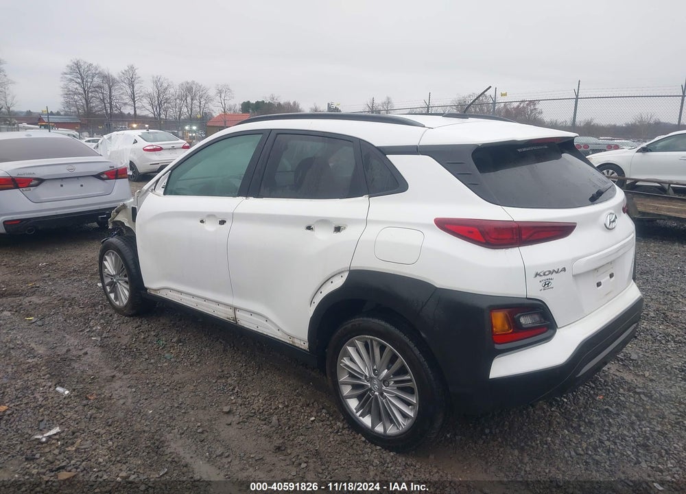 2021 HYUNDAI KONA SEL VIN: KM8K2CAA2MU732622