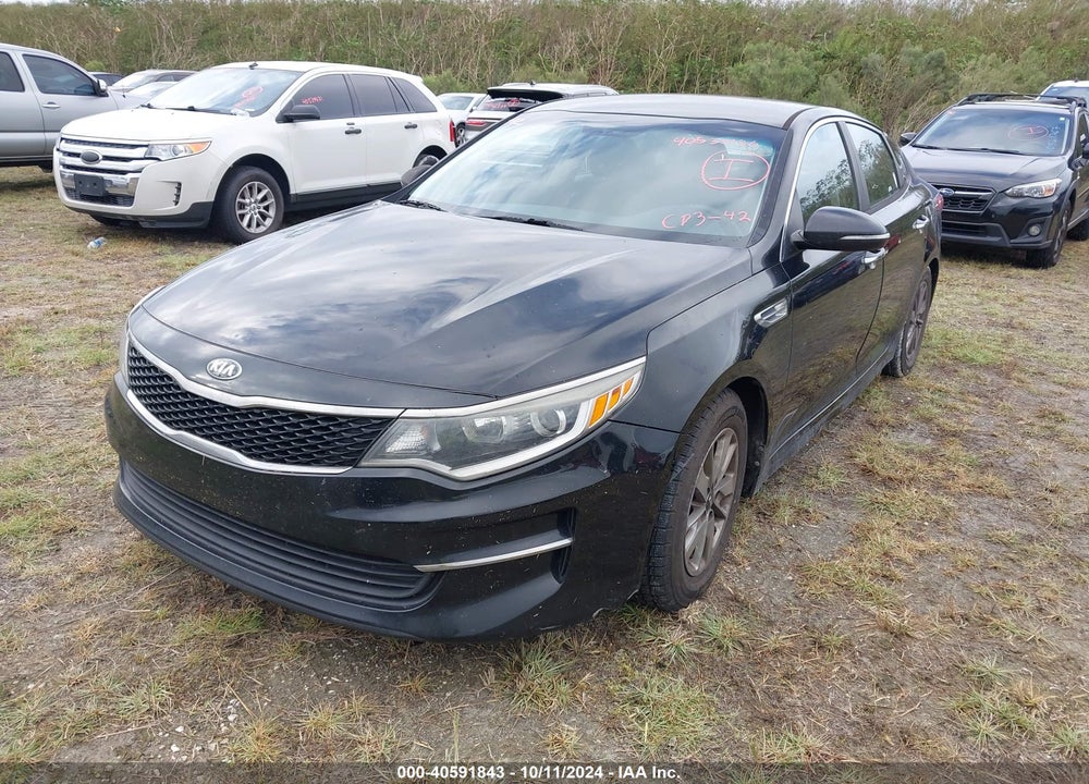 2016 KIA OPTIMA LX TURBO VIN: 5XXGT4L15GG031528