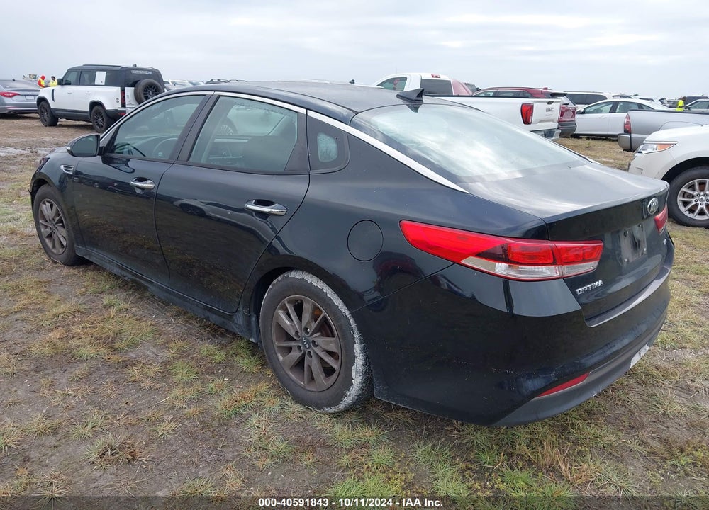 2016 KIA OPTIMA LX TURBO VIN: 5XXGT4L15GG031528