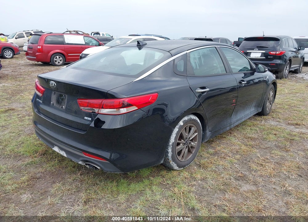 2016 KIA OPTIMA LX TURBO VIN: 5XXGT4L15GG031528