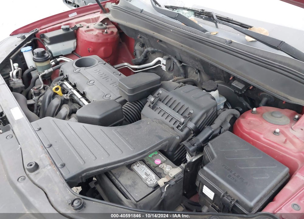 2012 HYUNDAI SANTA FE GLS VIN: 5XYZG3AB6CG133672