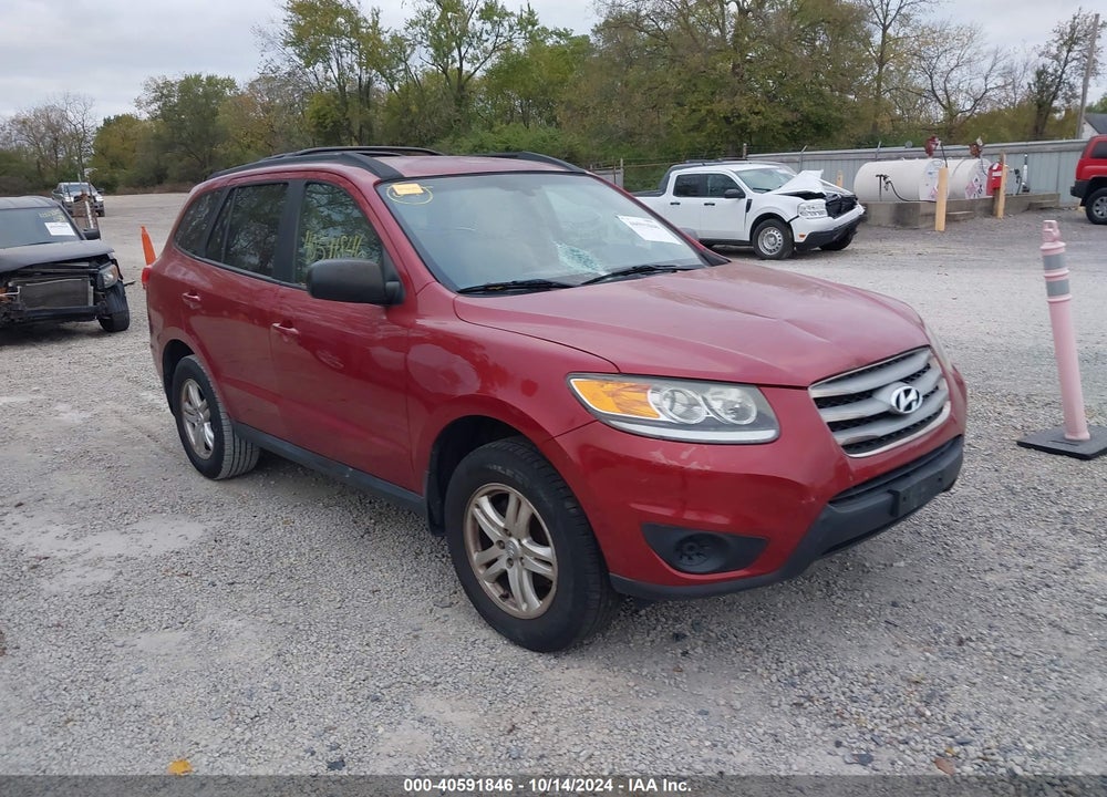 2012 HYUNDAI SANTA FE GLS VIN: 5XYZG3AB6CG133672