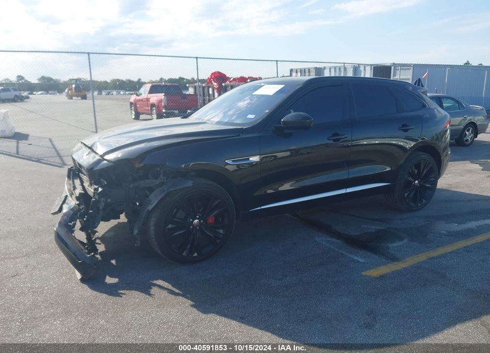 2017 JAGUAR F-PACE S VIN: SADCM2BV0HA885042
