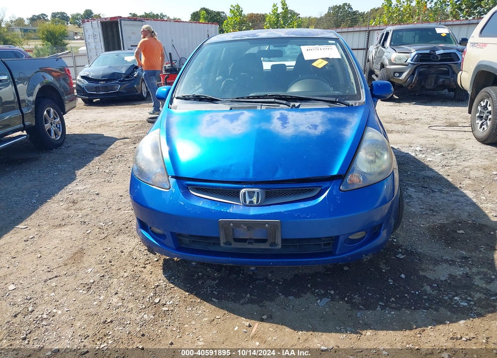 2008 HONDA FIT SPORT VIN: JHMGD38648S025897