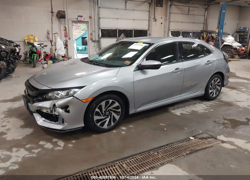 2019 HONDA CIVIC LX VIN: SHHFK7H39KU222423