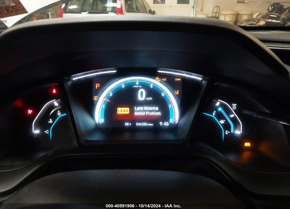 2019 HONDA CIVIC LX VIN: SHHFK7H39KU222423