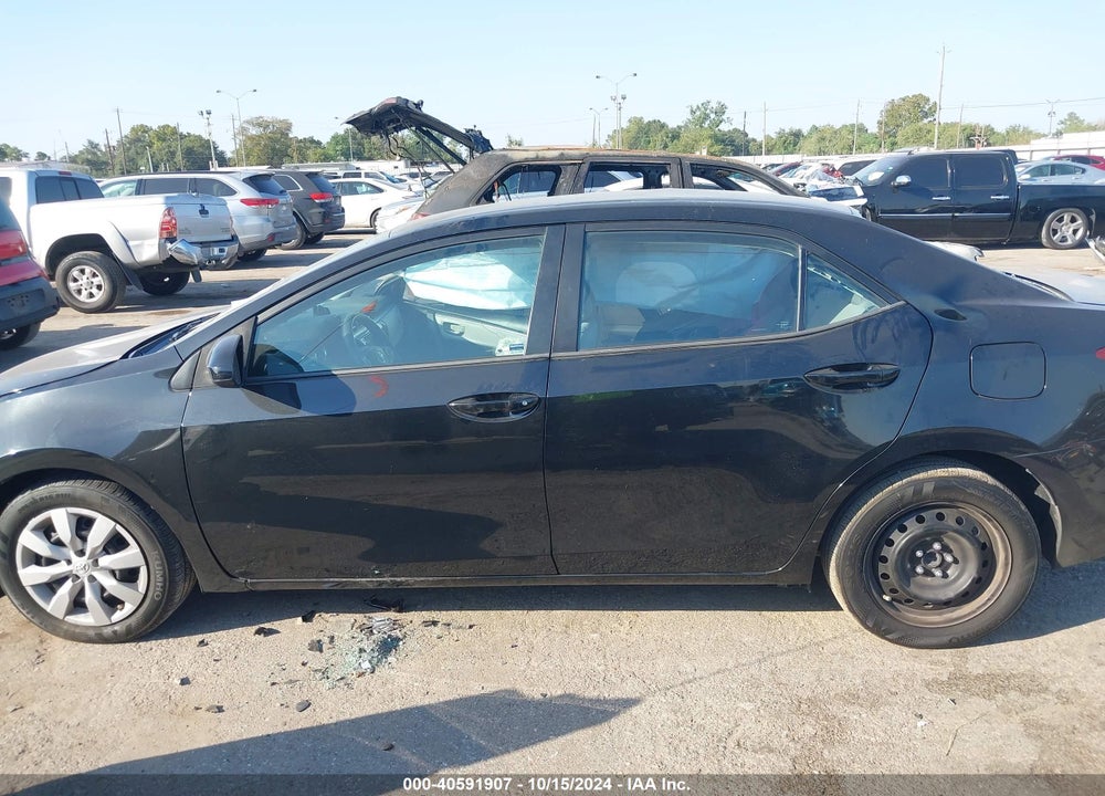 2016 TOYOTA COROLLA LE VIN: 2T1BURHE3GC584475