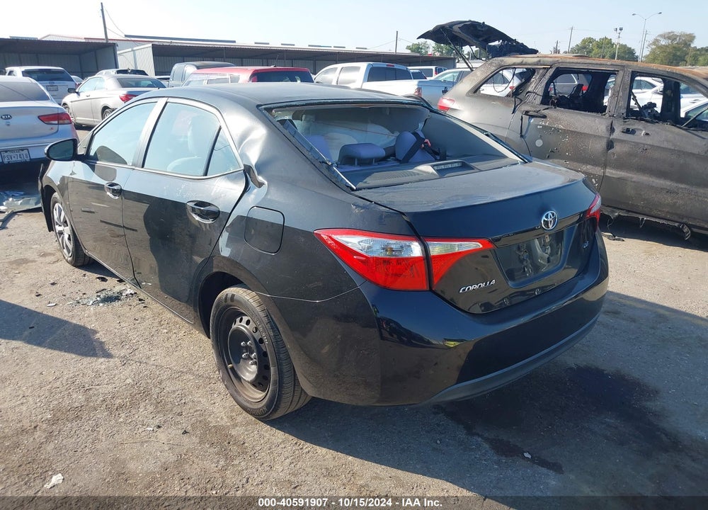 2016 TOYOTA COROLLA LE VIN: 2T1BURHE3GC584475