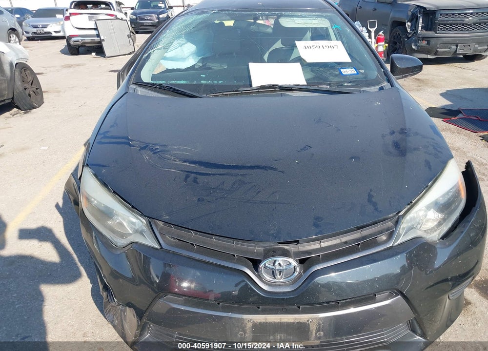 2016 TOYOTA COROLLA LE VIN: 2T1BURHE3GC584475
