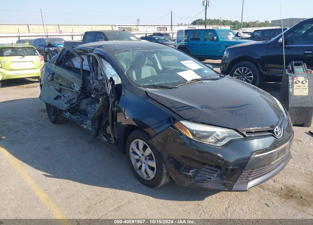 2016 TOYOTA COROLLA LE VIN: 2T1BURHE3GC584475
