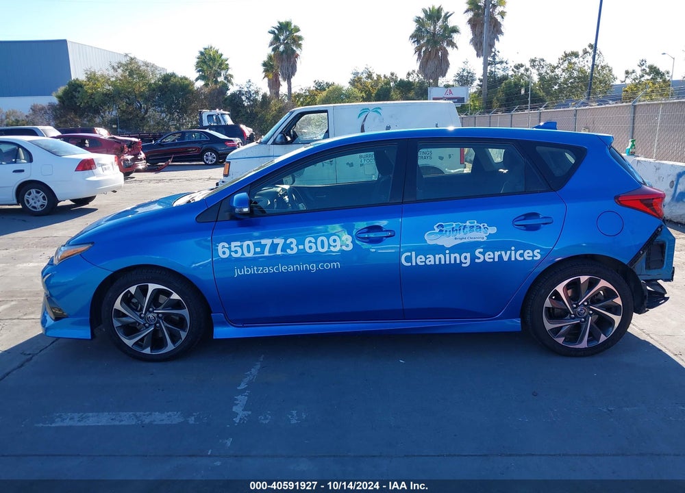 2018 TOYOTA COROLLA IM VIN: JTNKARJE2JJ555883
