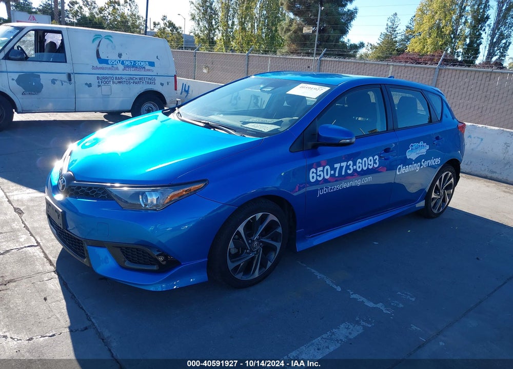 2018 TOYOTA COROLLA IM VIN: JTNKARJE2JJ555883