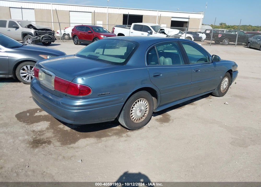 2000 BUICK LESABRE CUSTOM VIN: 1G4HP54K4Y4143914
