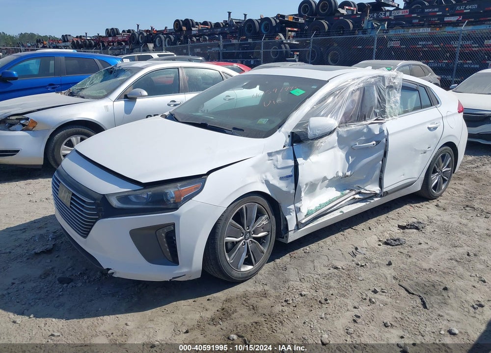 2019 HYUNDAI IONIQ HYBRID LIMITED VIN: KMHC05LC3KU158940