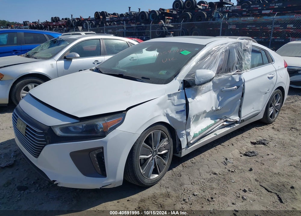 2019 HYUNDAI IONIQ HYBRID LIMITED VIN: KMHC05LC3KU158940