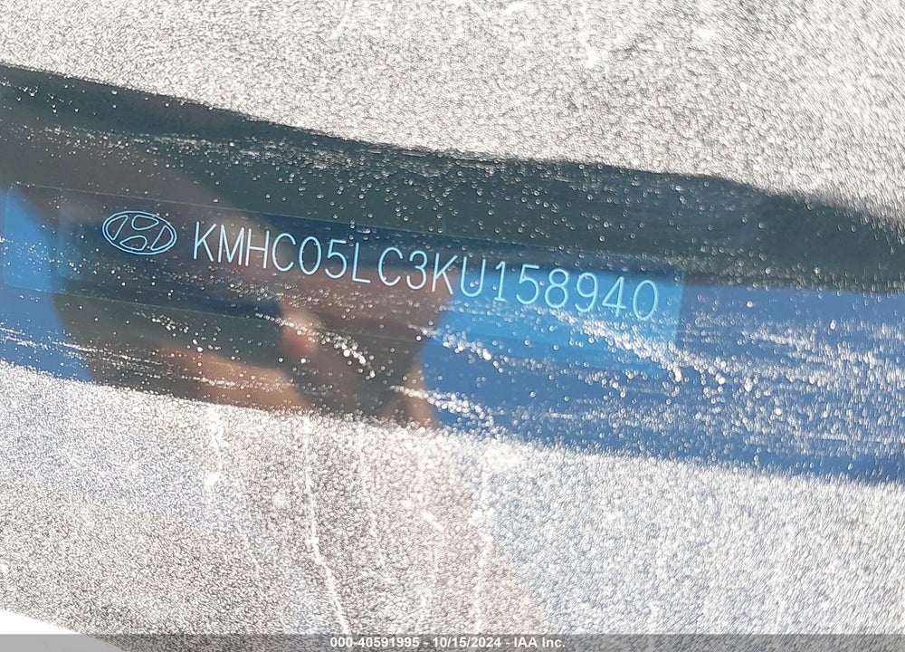 2019 HYUNDAI IONIQ HYBRID LIMITED VIN: KMHC05LC3KU158940