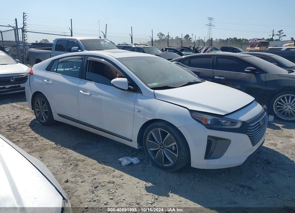 2019 HYUNDAI IONIQ HYBRID LIMITED VIN: KMHC05LC3KU158940