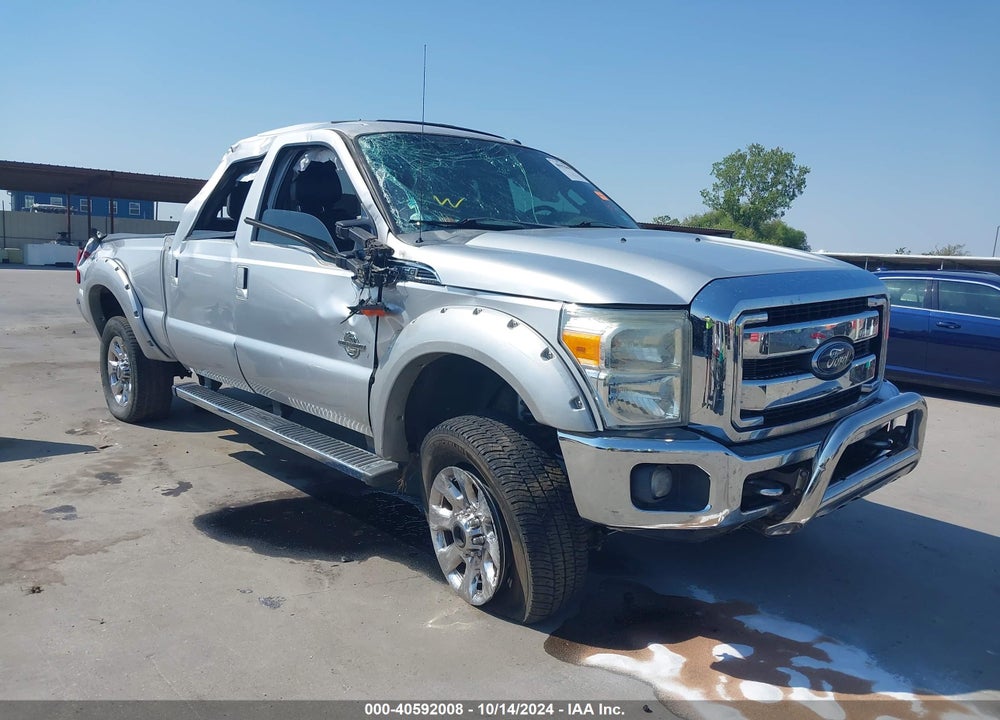 2012 FORD F-250 LARIAT VIN: 1FT7W2BT0CEC75889