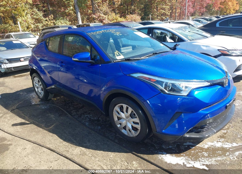 2019 TOYOTA C-HR LE VIN: NMTKHMBX0KR082510