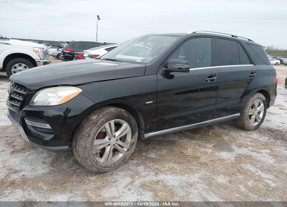 2012 MERCEDES-BENZ ML 350 4MATIC VIN: 4JGDA5HB5CA033586